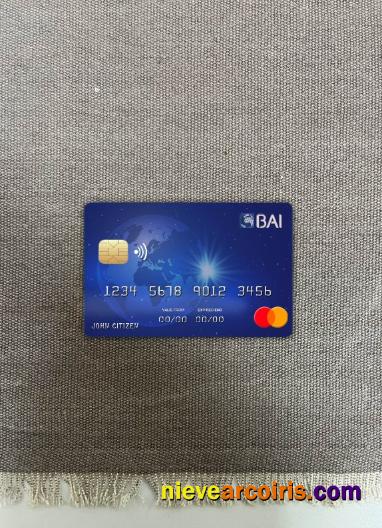 Cabo Verde BAI bank mastercard photolook